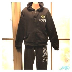 jogging pants sets 1X